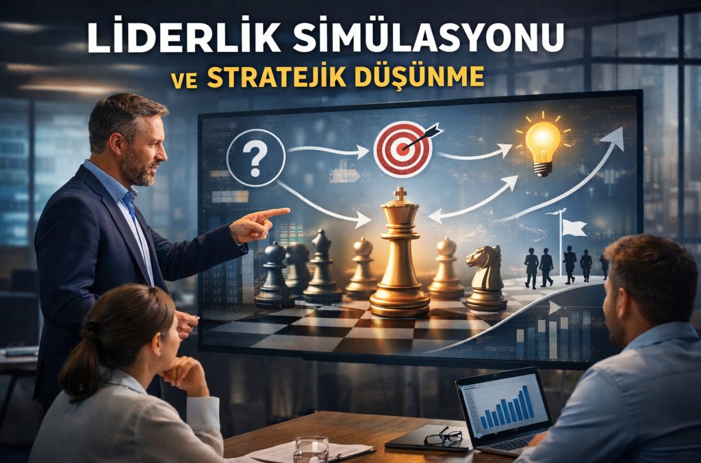 liderlik simülasyonuyla stratejik düşünme becerisi