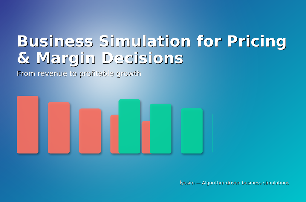 business simulation for pricing, price realization, pocket margin.